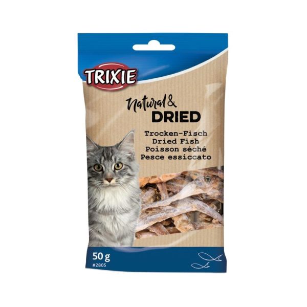 Trixie Dried Fish Sušene ribe poslastica za mačke 50g