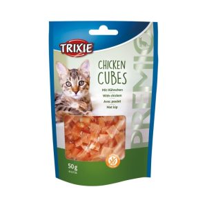 Trixie Premio Chicken Cubes pileće kockice 50g poslastica za mačke