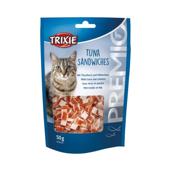 Trixie Premio Tuna Sandwiches tuna sendviči 50g poslastica za mačke