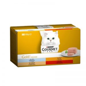Gourmet gold Multipack Pašteta miks 4x85g