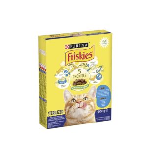Friskies Cat Sterilised Losos i povrće 300g i 1,5kg