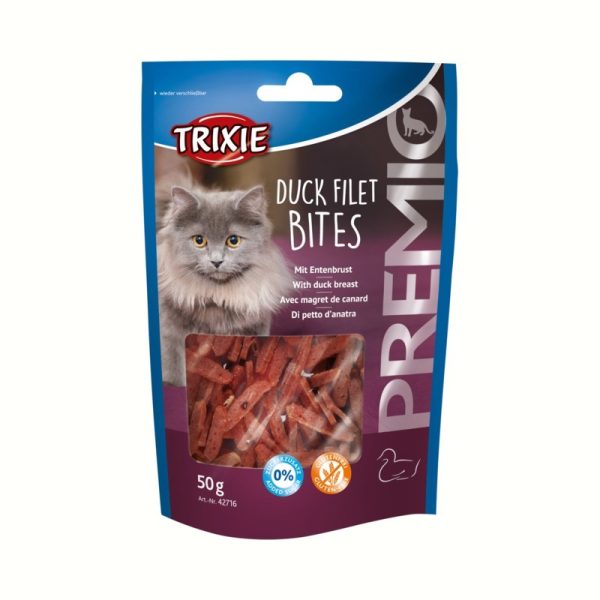Trixie Premio Duck Filet Bites pačji zalogaji 50g poslastica za mačke