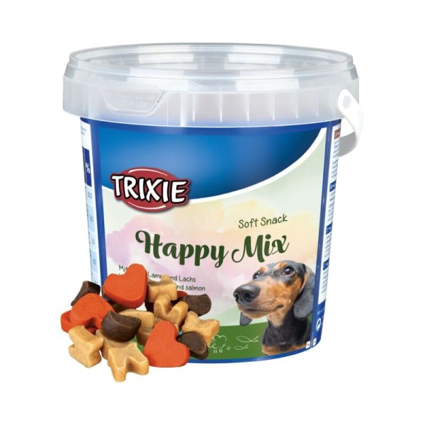 Trixie Soft Snack Happy Mix mekani miks pilećih, lososovih i jagnjećih zalogaja 500g
