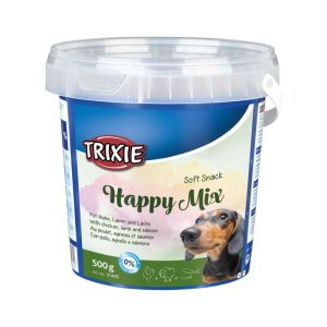 Trixie Soft Snack Happy Mix mekani miks pilećih, lososovih i jagnjećih zalogaja 500g