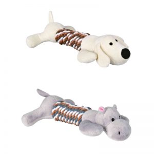 Plišana životinja sa kanapom igračka za pse