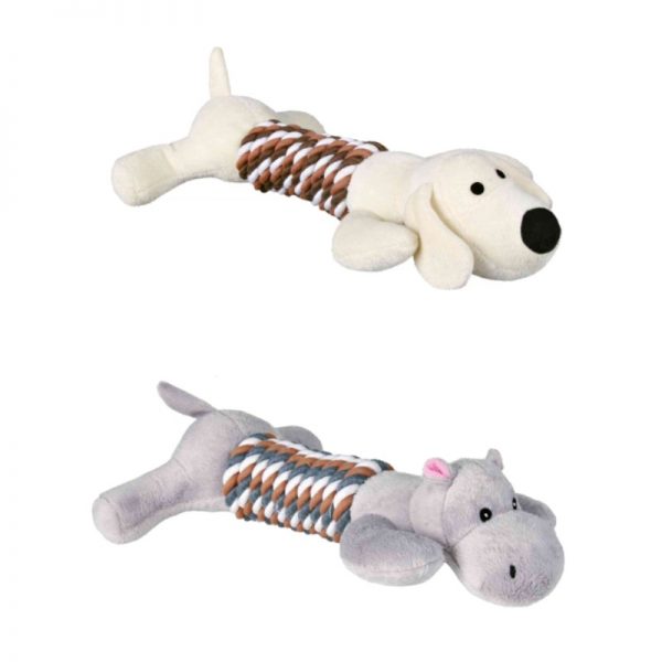 Plišana životinja sa kanapom igračka za pse