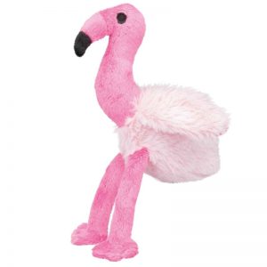 Plišani flamingo sa zvukom igračka za pse