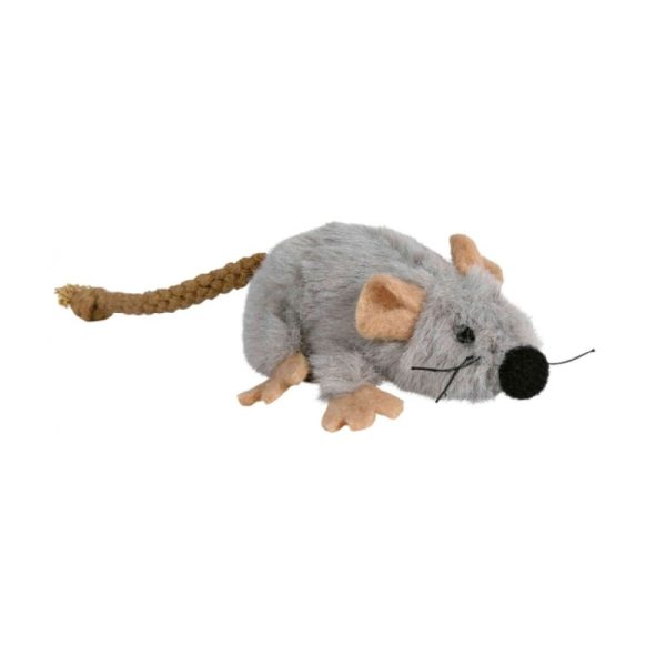 Plišani miš sa ekstraktom mačije trave za mačke