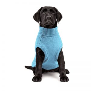 Džemper Vučija koža svetlo plavi za pse
