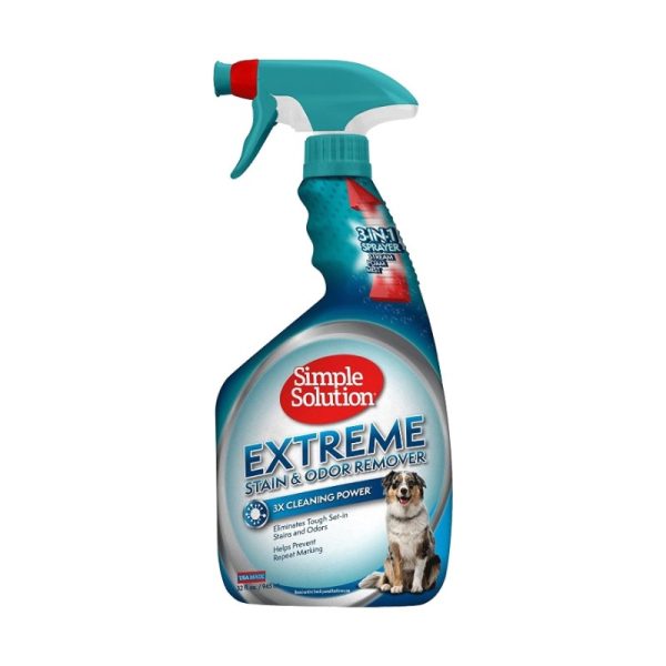 simple solution Extreme Stain Extreme Stain and Odour Remover Dog Ektremno efikasno sredstvo za otklanjanje mrlja i neprijatnih mirisa pasa 945ml