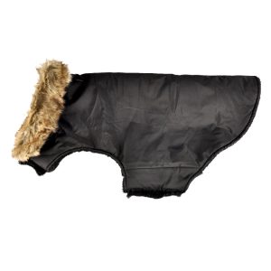 Zimska jakna Madox crna za pse