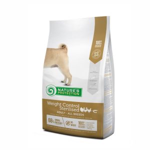 Nature's Protection Dry Feed Weight Control Sterilised Adult Poultry and Krill All Breeds 4kg i 12kg