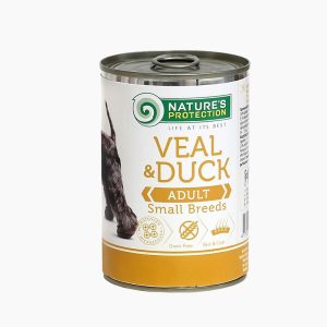 Nature's Protection Adult Small Breeds Veal and Duck 400g hrana za pse