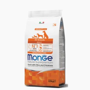 Monge All Breeds Adult Duck, Rice and Potatoes 2,5kg i 12kg