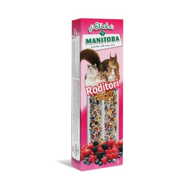Manitoba Stick sa šumskim voćem za glodare 70g