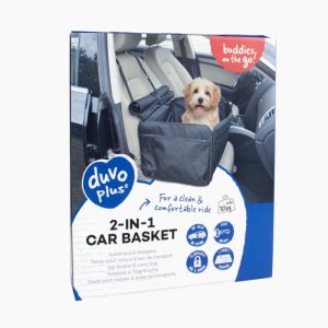 2u1 Korpa i torba za sedište automobila za pse