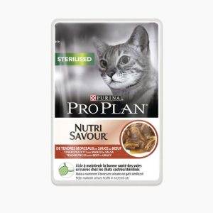 Pro Plan Cat Nutri Savour Sterilised govedina 85g