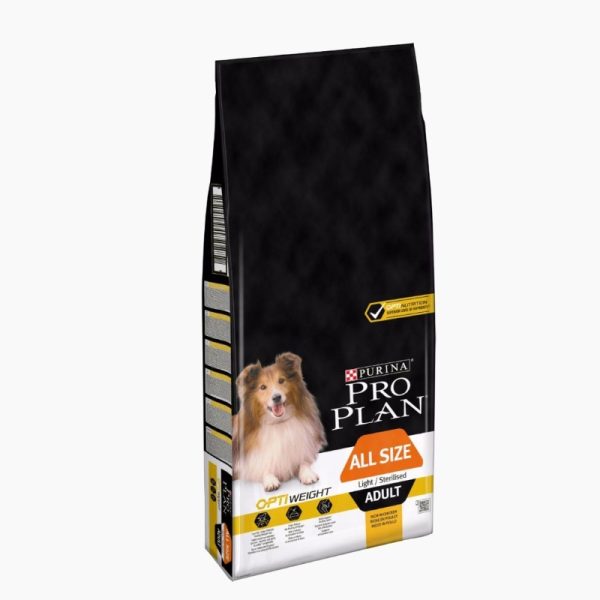 Pro Plan Dog OptiWeight All sizes Adult Light/Sterilised piletina 3kg i 14kg