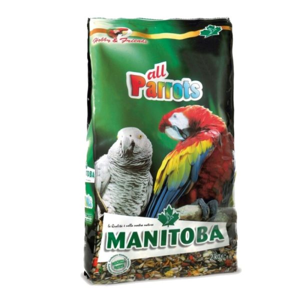 Manitoba All parrots hrana za velike papagaje i are 2kg i 15kg