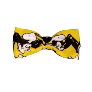 Leptir mašna Snoopy Charlie Brown Yellow za pse