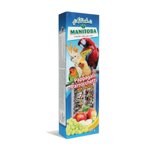 Manitoba Stick sa voćem poslastica za nimfe/papagaje 120g