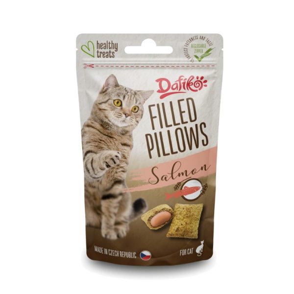 Dafiko Filled Pillows losos 40g poslastica za mačke