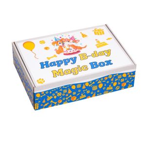 happy b-day magic box rođendanski poklon za pse