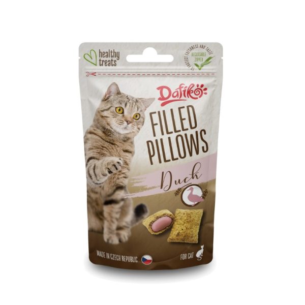 Dafiko Filled Pillows pačetina 40g poslastica za mačke