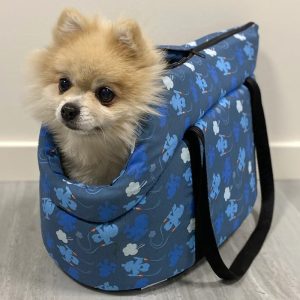 duvo+ Transportna torba The Smurfs Travel Bag štrumfovi za pse i mačke