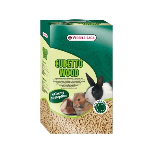 Versele-Laga Prestige Cubetto Wood prirodno presovano iverje 7kg za glodare
