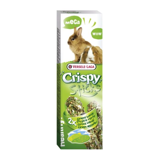 Versele-Laga Crispy Sticks Rabbit and Guinnea Pig Green Meadow za zečeve i morsku prasad 140g