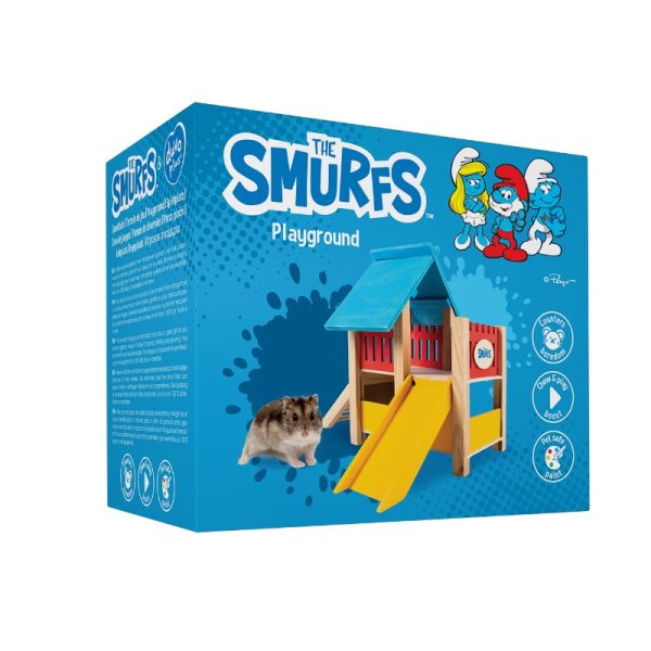 duvo+ štrumfovi The Smurfs igralište za hrčka i miša