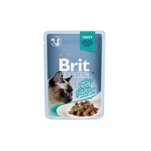 Brit Premium by Nature Delicate Fileti u sosu sa govedinom 12kom x 85g