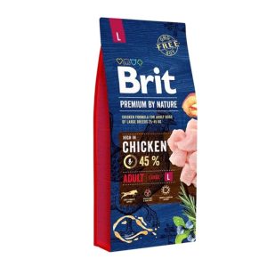 Brit Premium by Nature Adult Large Breeds hrana za odrasle pse velikih rasa sa piletinom 3kg i 15kg