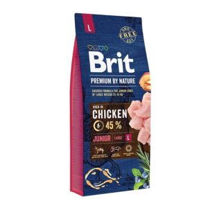 Brit Premium by Nature Junior Large hrana za mlade pse velikih rasa sa piletinom 3kg i 15kg