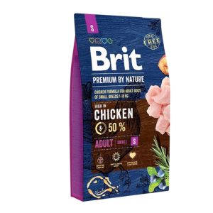 Brit Premium by Nature Adult Small Breeds hrana za odrasle pse malih rasa sa piletinom 3kg i 8kg
