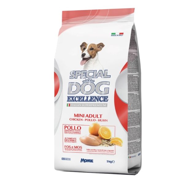 Monge Special Dog Excellence Mini Adult piletina 800g i 3kg