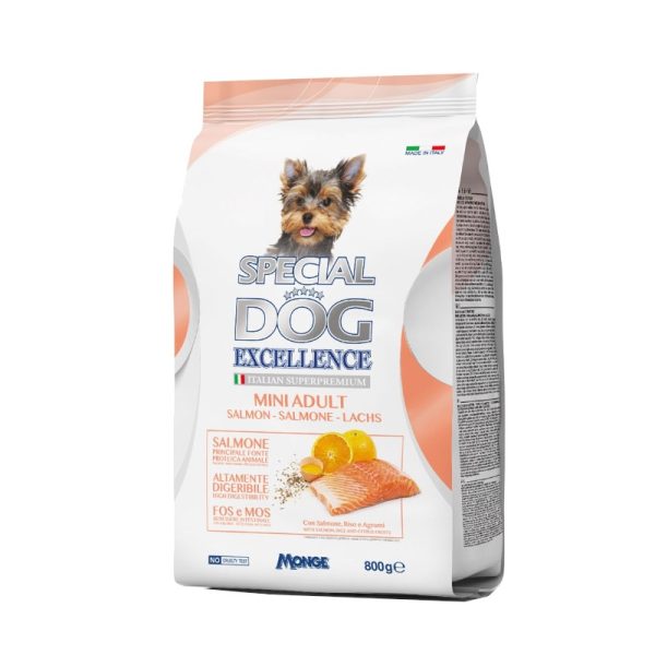 Monge Special Dog Excellence Mini Adult losos 800g