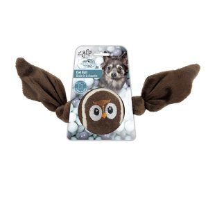 Owl Ball lopta sova 20cm igračka za pse