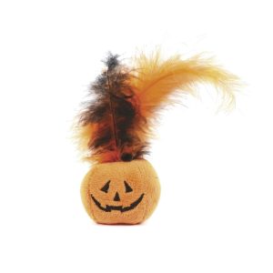 Horror Pumpkin bundeva Halloween igračka za mačke 9cm