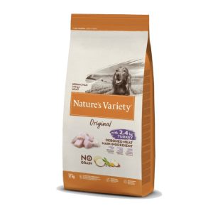 Nature’s Variety Dog Original Medium and Maxi Adult Turkey ćuretina bez žitarica 2kg i 12kg hrana za pse
