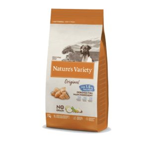 Nature’s Variety Dog Original Mini Adult Salmon losos bez žitarica 1,5kg i 7kg hrana za pse