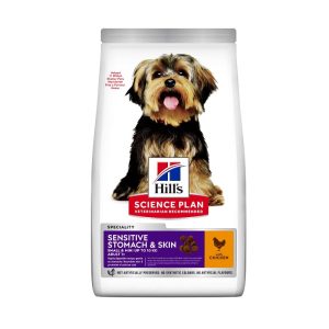 Hill's Science Plan Adult Small and Mini Sensitive Stomach and Skin Chicken piletina 1,5kg, 3kg i 6kg