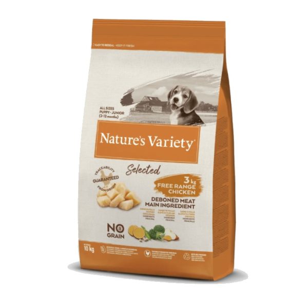 Nature’s Variety Dog Selected Junior Chicken piletina bez žitarica 2kg i 10kg