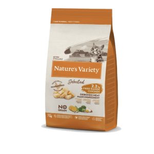 Nature’s Variety Cat Selected Kitten Chicken piletina bez žitarica 300g, 1,25kg i 7kg