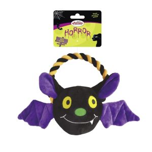 Horor bat šišmiš Halloween igračka za pse 20cm
