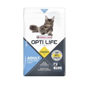Versele-Laga Opti Life Cat Adult Sterilised/Light Chicken piletina 1kg