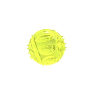 Glowing Chew Ball svetleća žuta lopta 7,3cm za pse