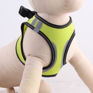 Neon žuti bezbednosni am Safety Harness za pse