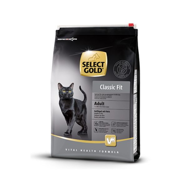 Select Gold Cat Adult Classic Fit živina i pirinač 400g i 10kg
